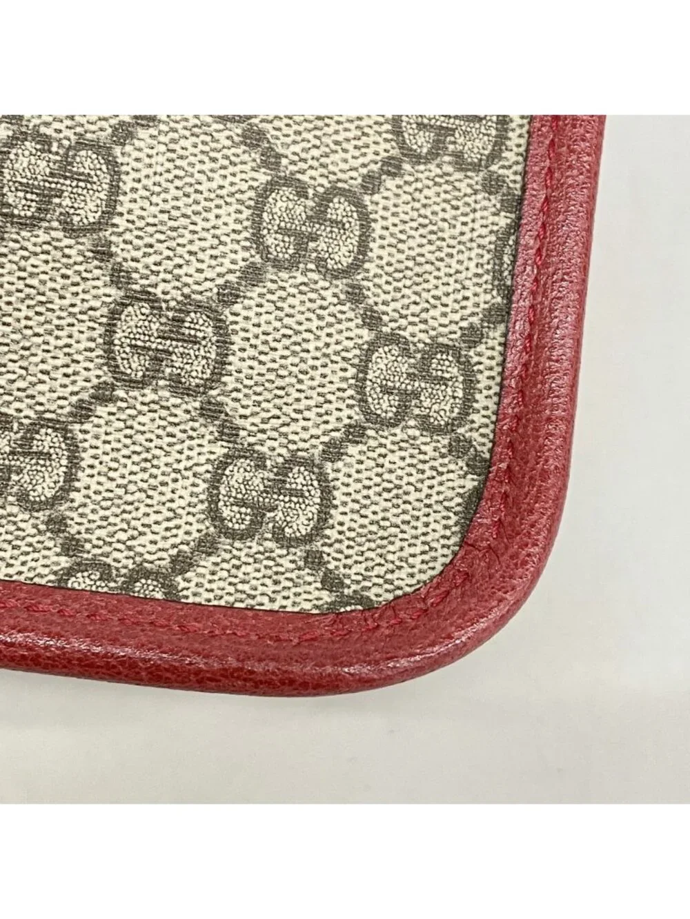 Gucci Waist Bag GG Supreme Neo Vintage Brown Bordeaux Gold